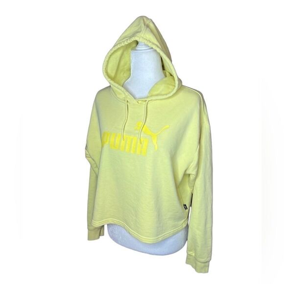 PUMA crop hoodie size Medium - Picture 2 of 6